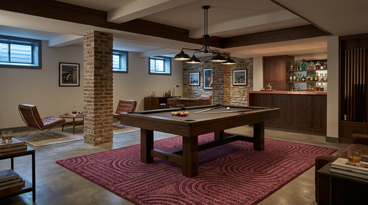 THE BASEMENT GAME ROOM RUG GUIDE