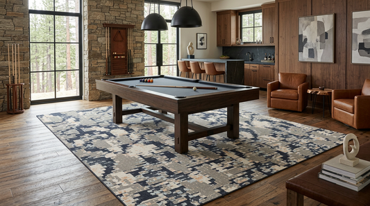 WHAT SIZE RUG GOES UNDER A POOL TABLE? (7, 8 & 9FT GUIDE)