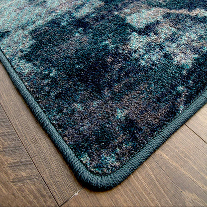 Deep End area rug corner and edge detail