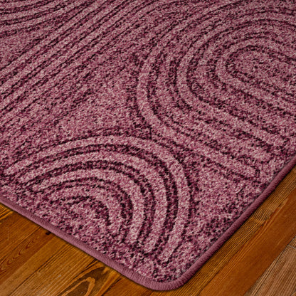 Detour area rug corner and edge detail