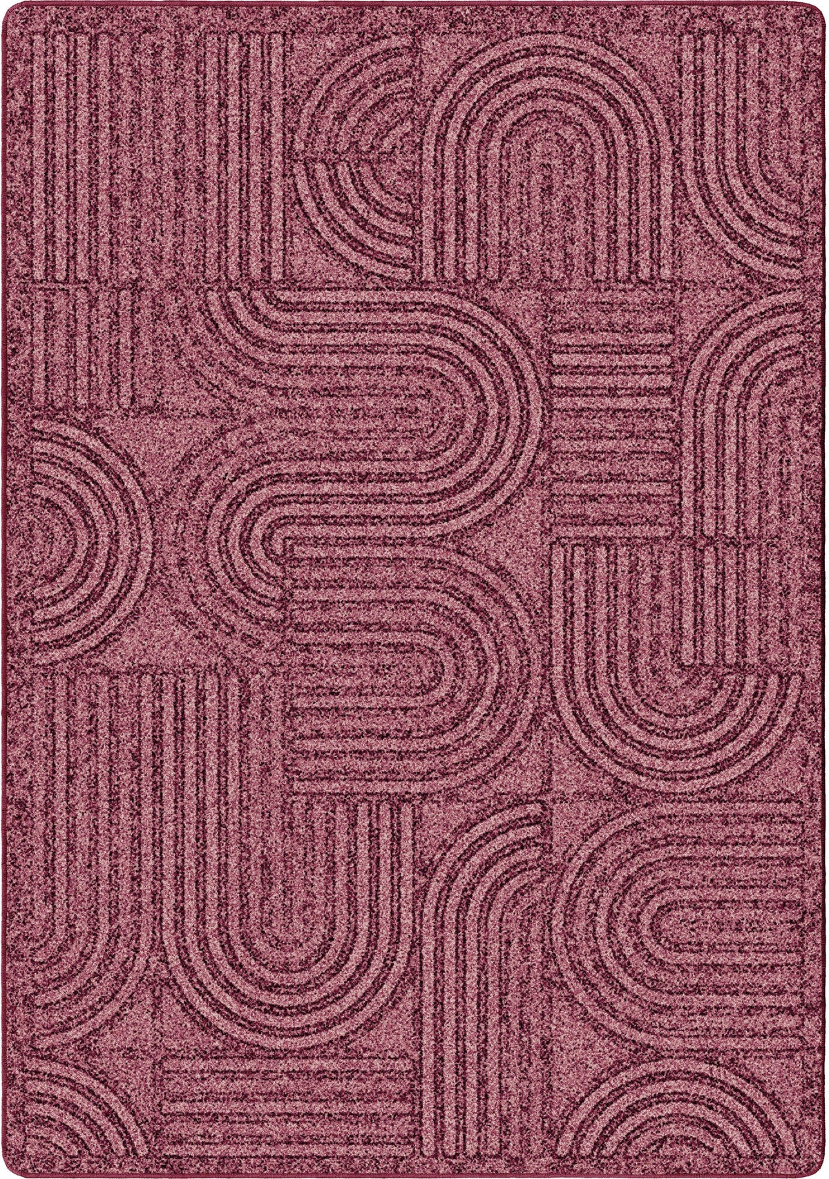 Detour rectangular area rug, product view