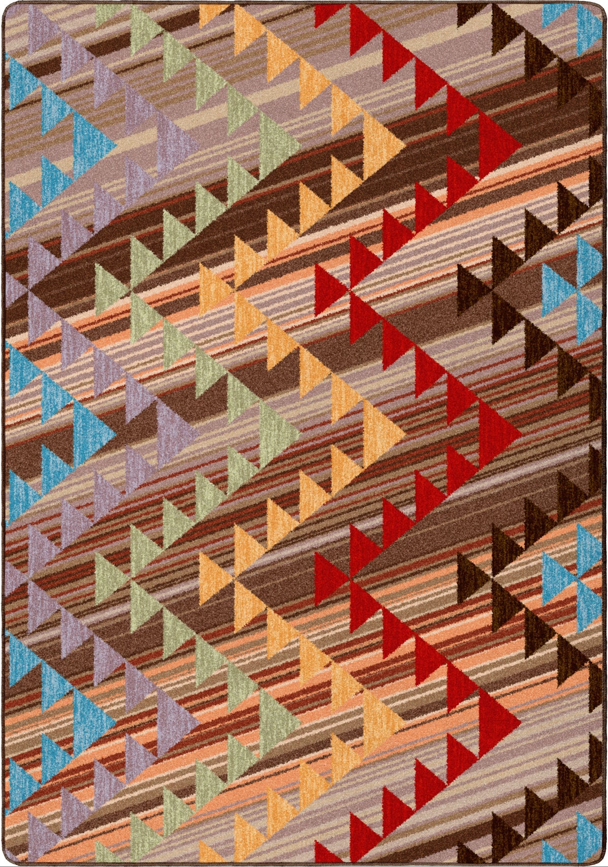 Fast Forward rectangular area rug, product view