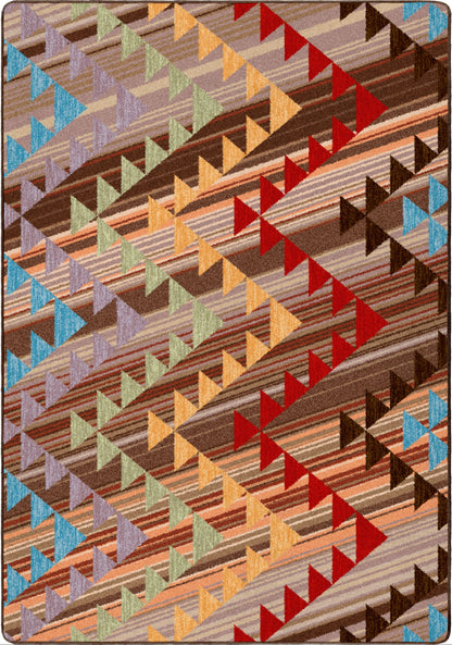 Fast Forward rectangular area rug, product view