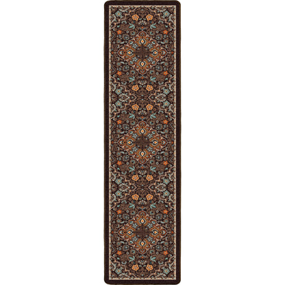 House Special area rug: long, narrow decorative rug with intricate patterns on a white background.