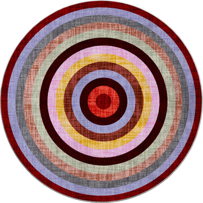 Next Level round area rug, product view