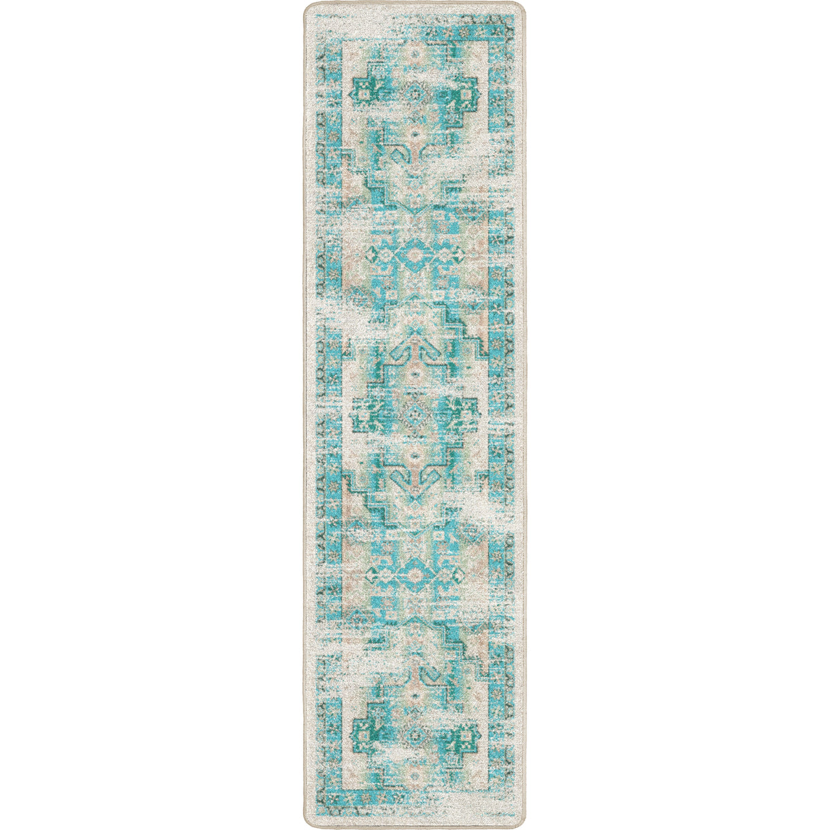 Saltwater area rug runner, product view
