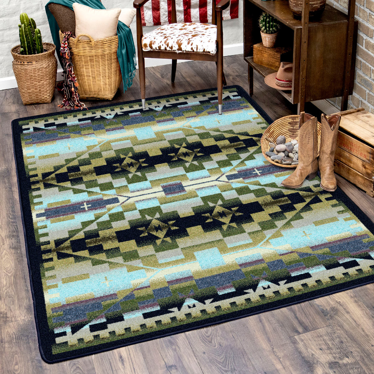 SECRET LEVEL AREA RUG